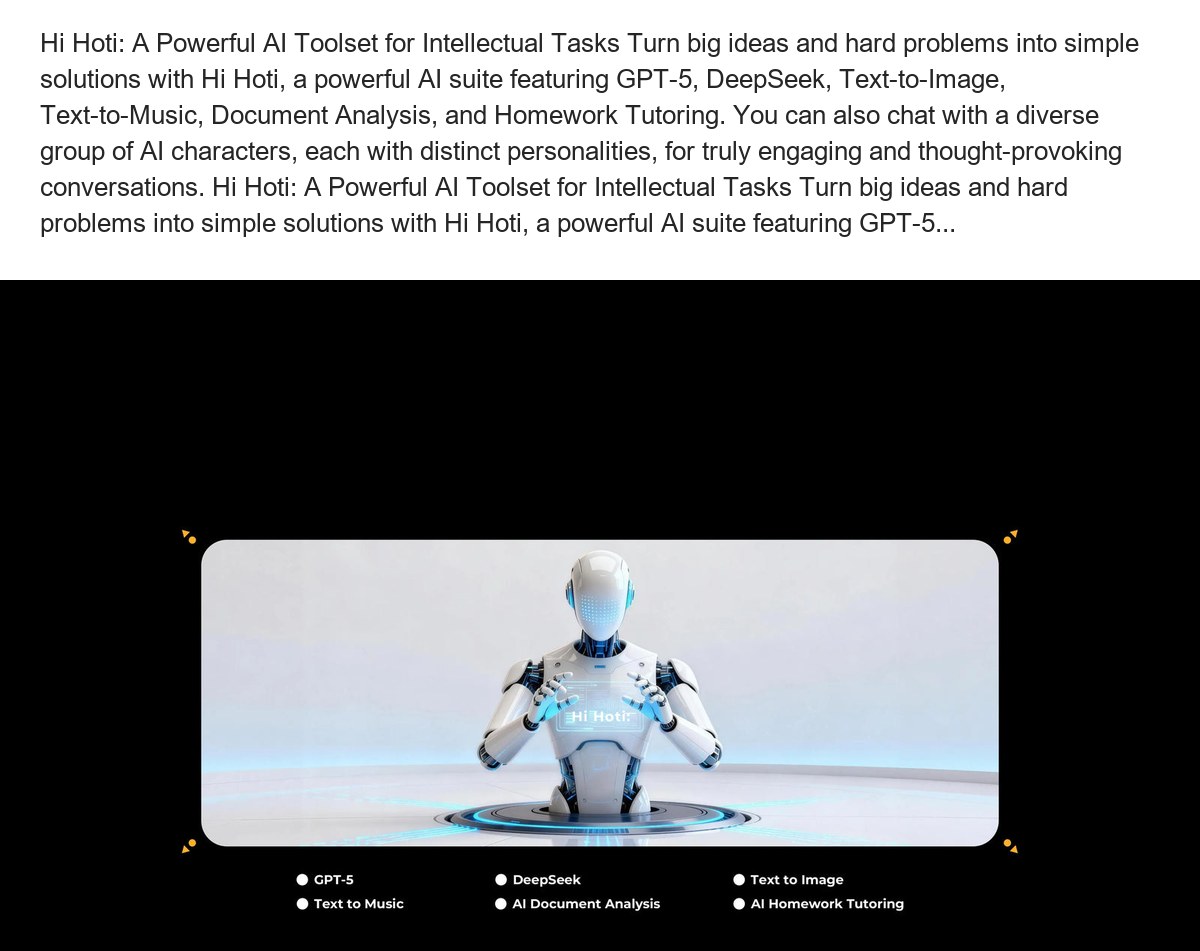 Introducing Hi Hoti And HT PhotoX: HOTWAV's two powerful Proprietary Powerful AI Toolsets for taking your life and tech experience - view 50