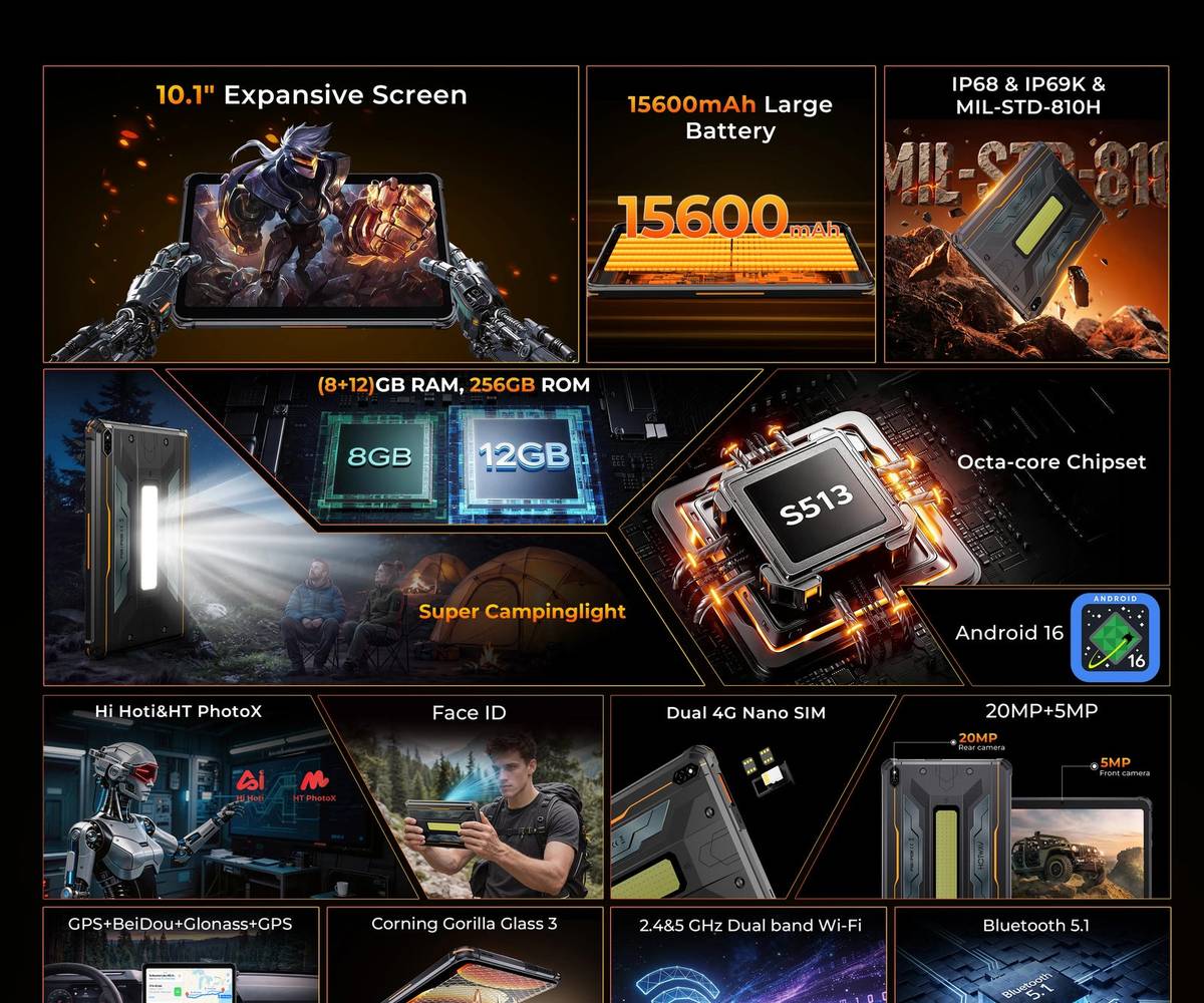 Product design and feature illustration - view 2