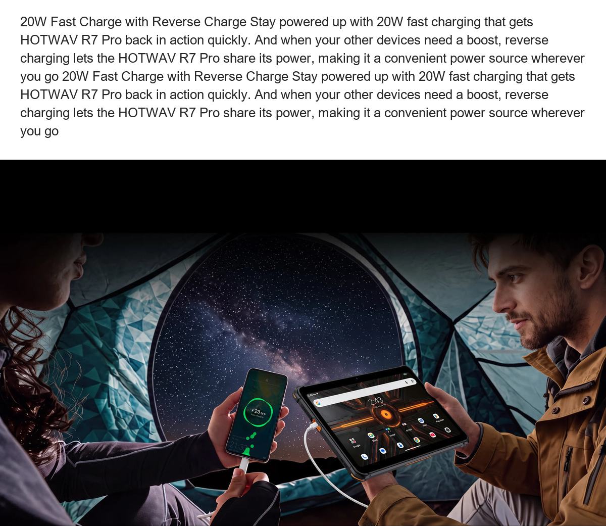 HOTWAV TAB R7 Pro rugged tablets feature illustration 7