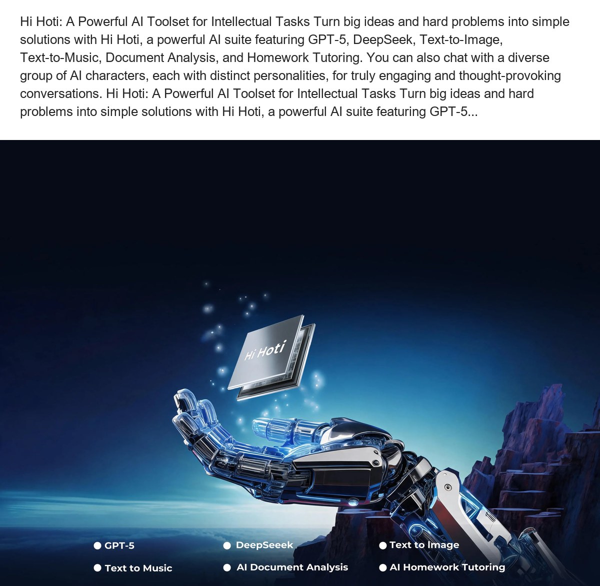 Introducing Hi Hoti And HT PhotoX: HOTWAV's two powerful Proprietary Powerful AI Toolsets for taking your life and tech experience - view 29