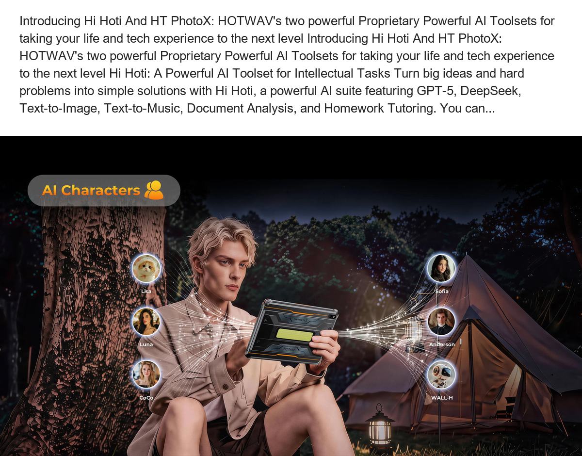 HOTWAV TAB R7 Pro rugged tablets feature illustration 34