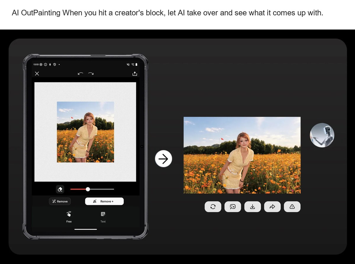 Hi Hoti: Enter a new world of image editing with the magic stone of AI. Remove unwanted objects, transform elements, add dazzling - view 39