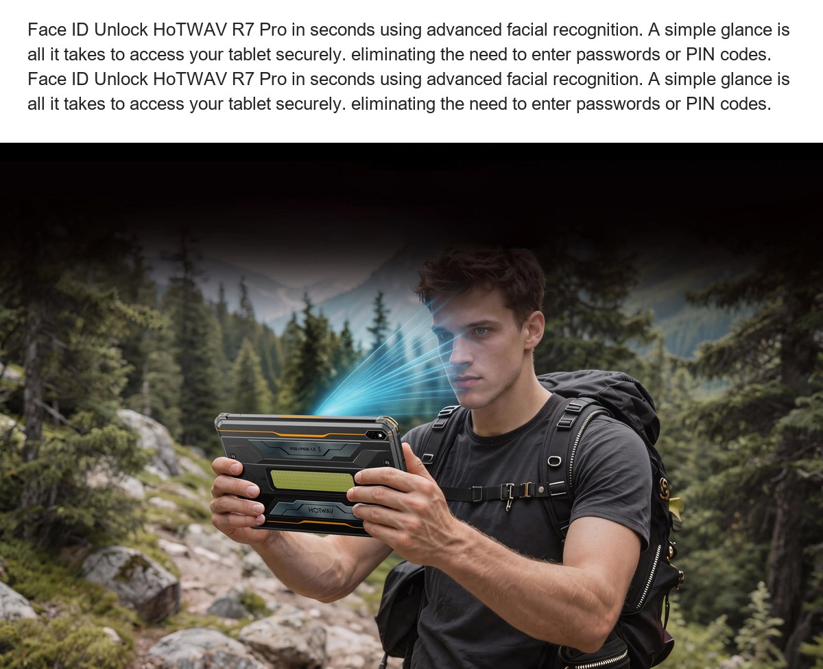 HOTWAV TAB R7 Pro rugged tablets feature illustration 46