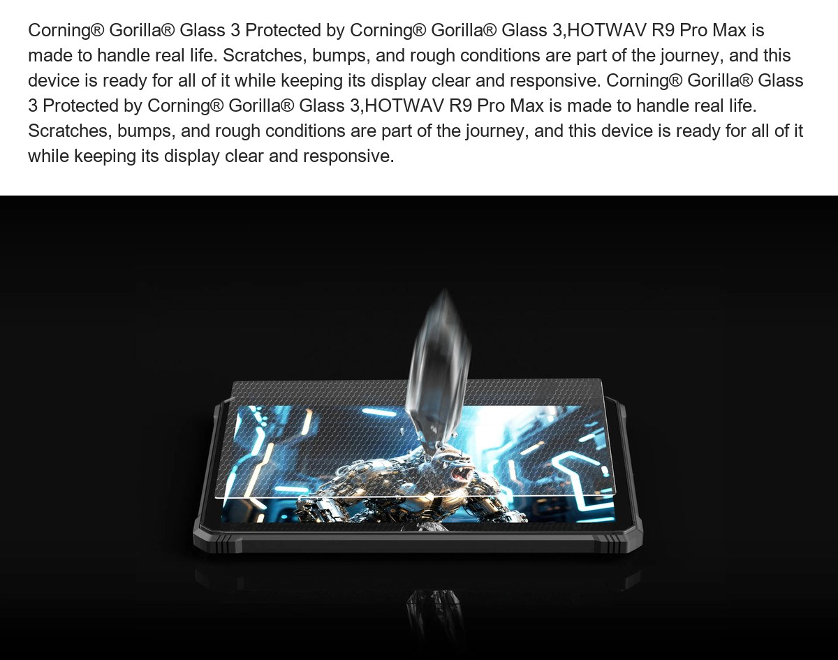 · IP68 & IP69K & MIL-STD-810H · 6nm 5G Octa-core Processor · 20080mAh Mega Battery · Super Campinglight · 20MP Night Vision Camera - view 11