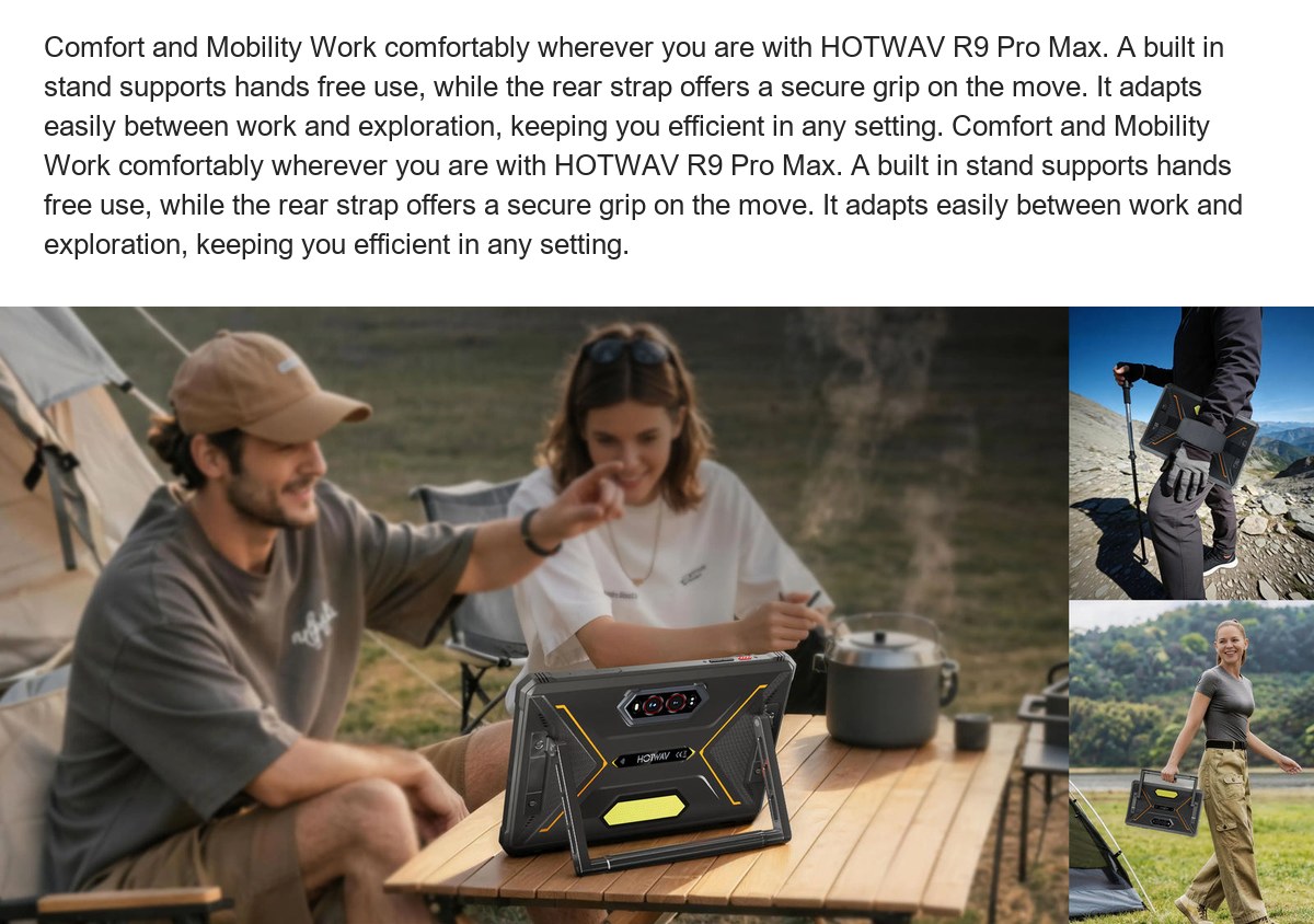HOTWAV TAB R9 Pro Max rugged tablets feature illustration 13
