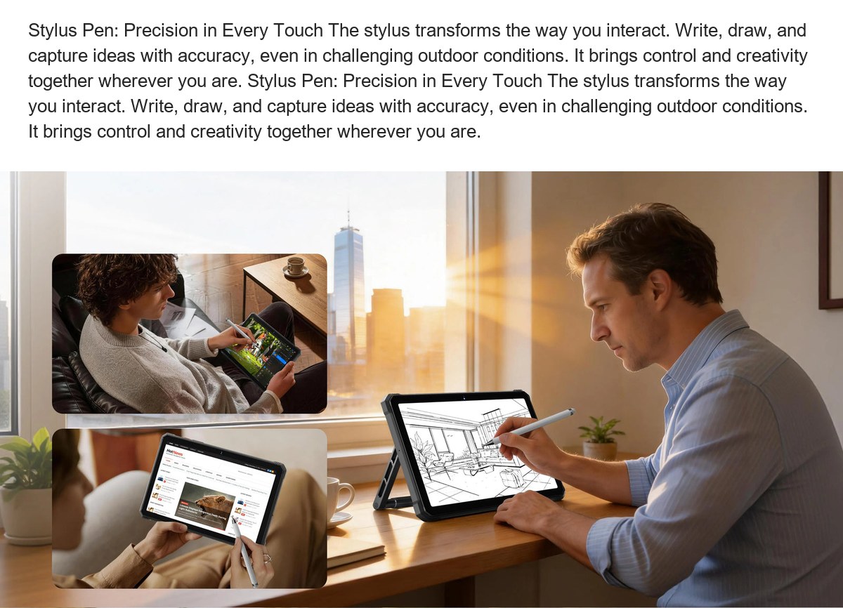 Stylus Pen: Precision in Every Touch The stylus transforms the way you interact. Write, draw, and capture ideas with accuracy, eve - view 14