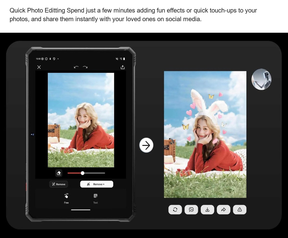HT PhotoX: Enter a new world of image editing with the magic stone of AI. Remove unwanted objects, transform elements, add dazzlin - view 44