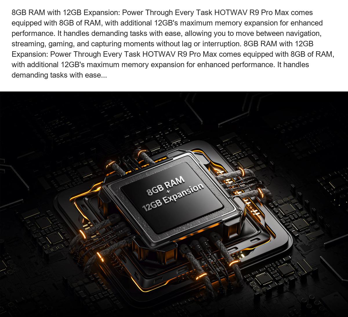 HOTWAV R9 Pro Max is supercharged by Google Gemini's latest 3.1 Flash-Lite. Exper ience lightning fast AI responsiveness, instant - view 47