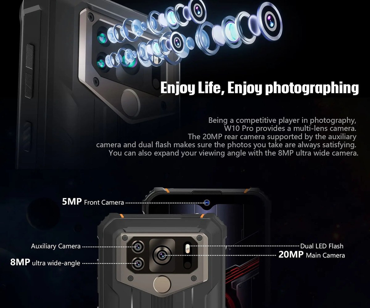 HOTWAV W10 Pro rugged phones feature illustration 7