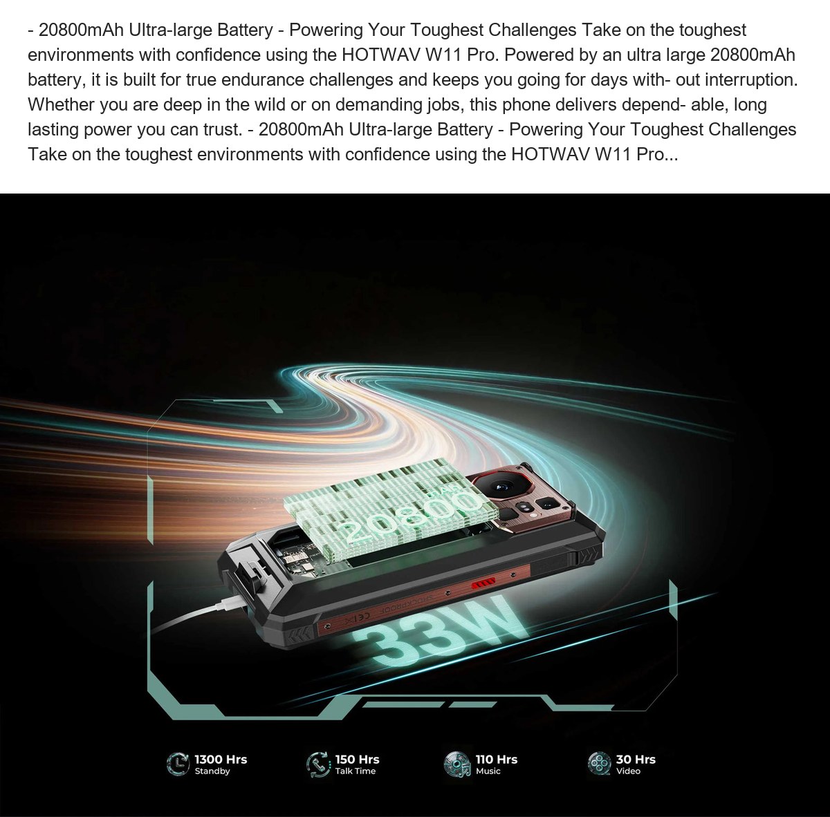 HOTWAV W11 Pro rugged phones feature illustration 13