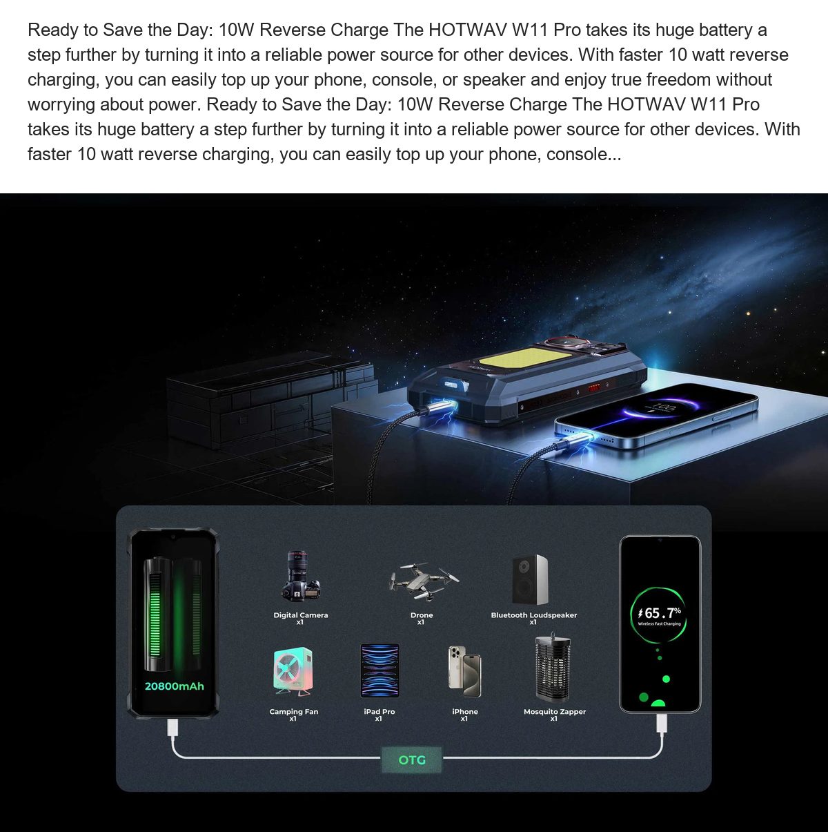 HOTWAV W11 Pro rugged phones feature illustration 25