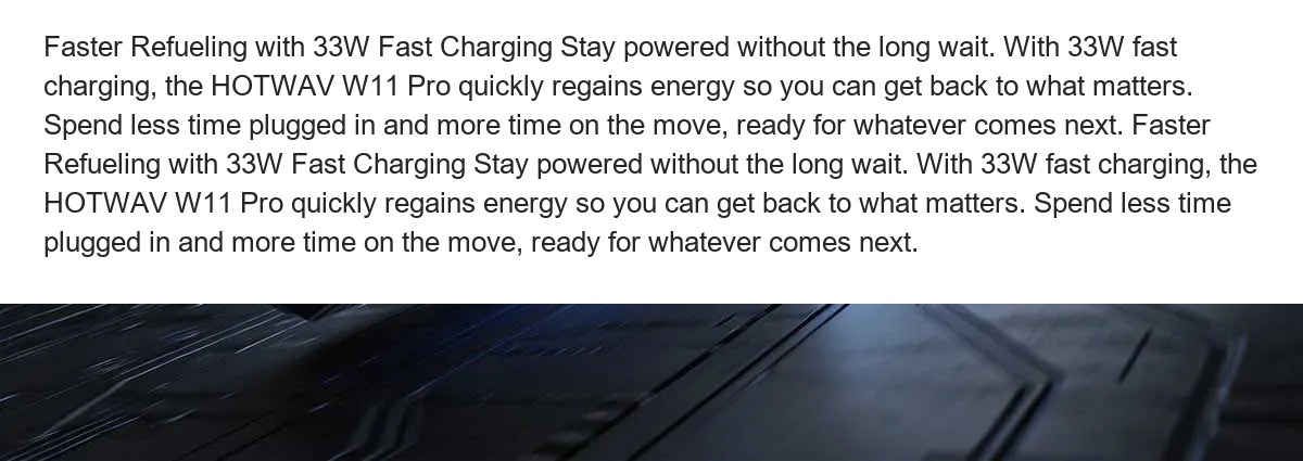 Ready to Save the Day: 10W Reverse Charge The HOTWAV W11 Pro takes its huge battery a step further by turning it into a reliable p - view 30