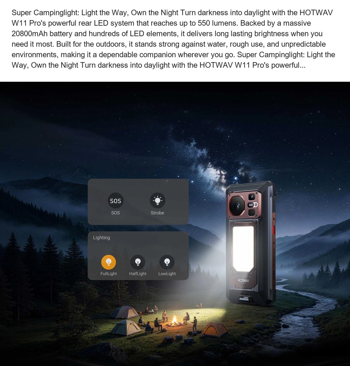 HOTWAV W11 Pro rugged phones feature illustration 31