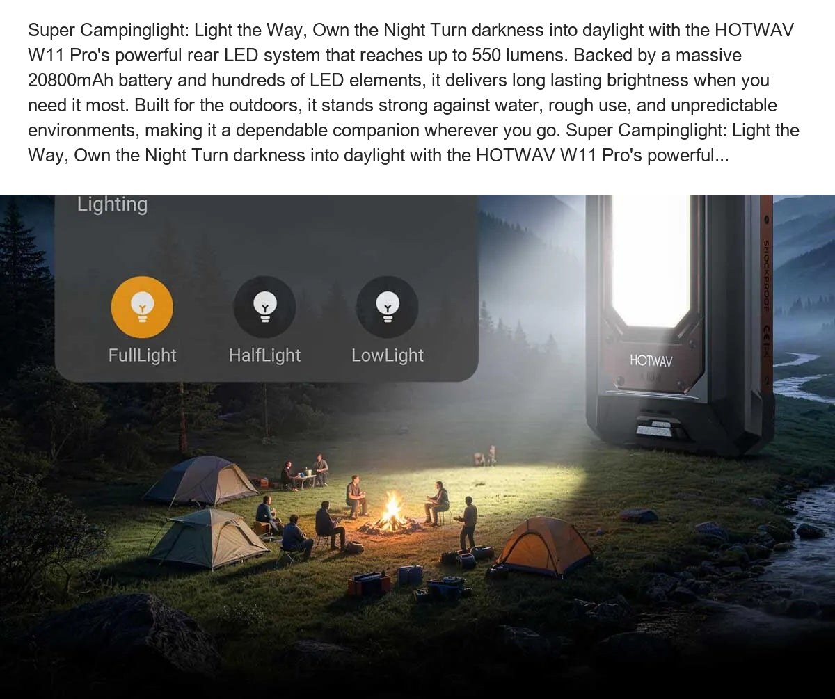 Ready to Save the Day: 10W Reverse Charge The HOTWAV W11 Pro takes its huge battery a step further by turning it into a reliable p - view 33
