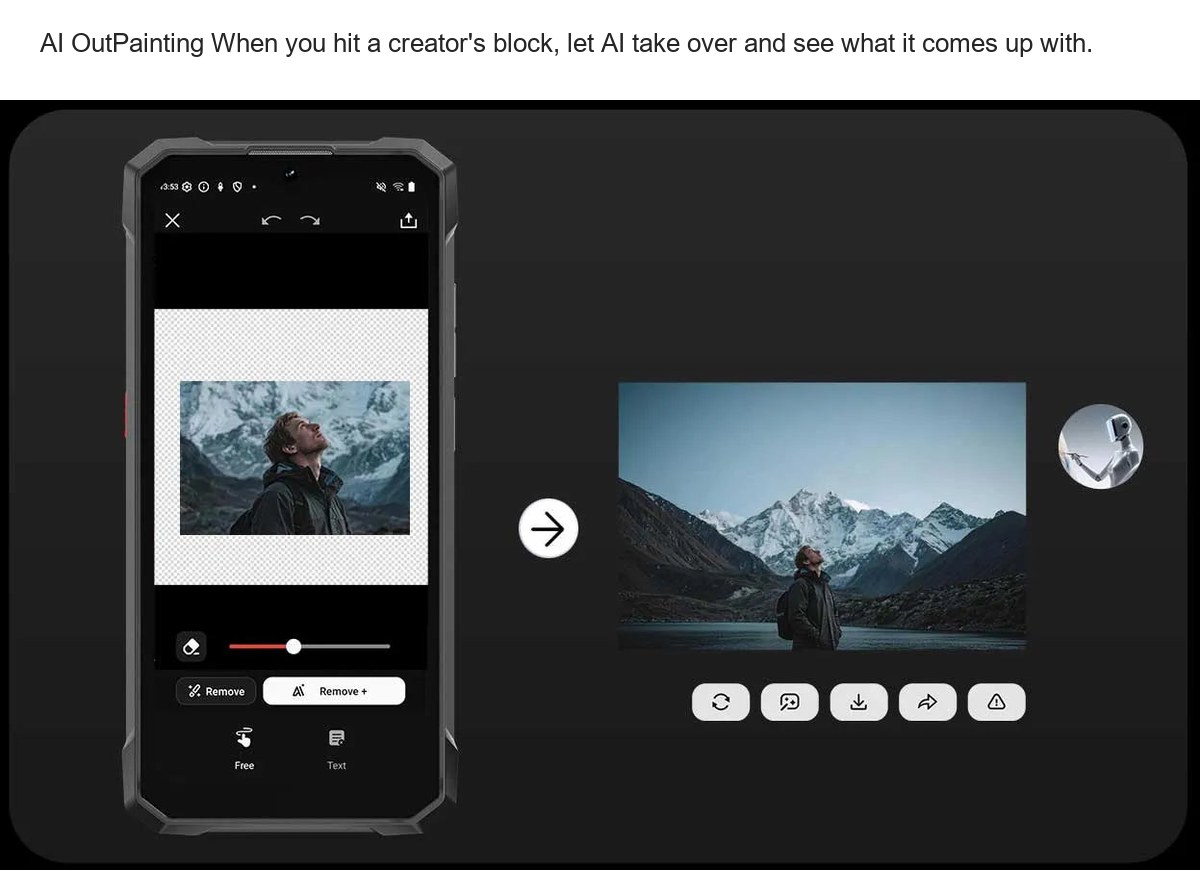 HT PhotoX: Enter a new world of image editing with the magic stone of AI. Remove unwanted objects, transform elements, add dazzlin - view 62