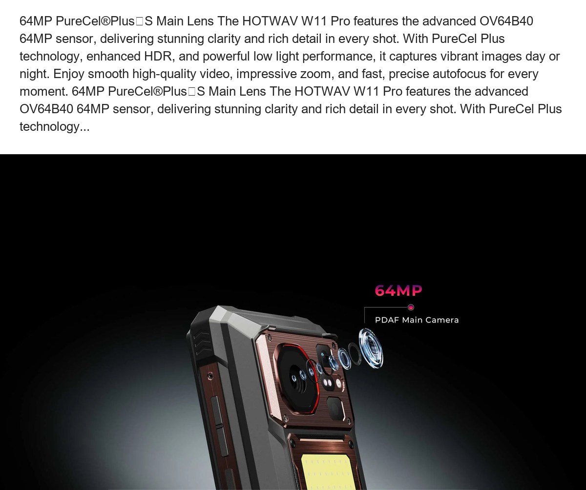 HOTWAV W11 Pro rugged phones feature illustration 73