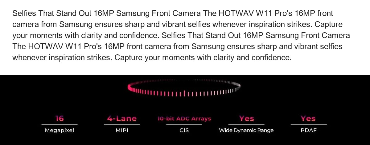 HOTWAV W11 Pro rugged phones feature illustration 82