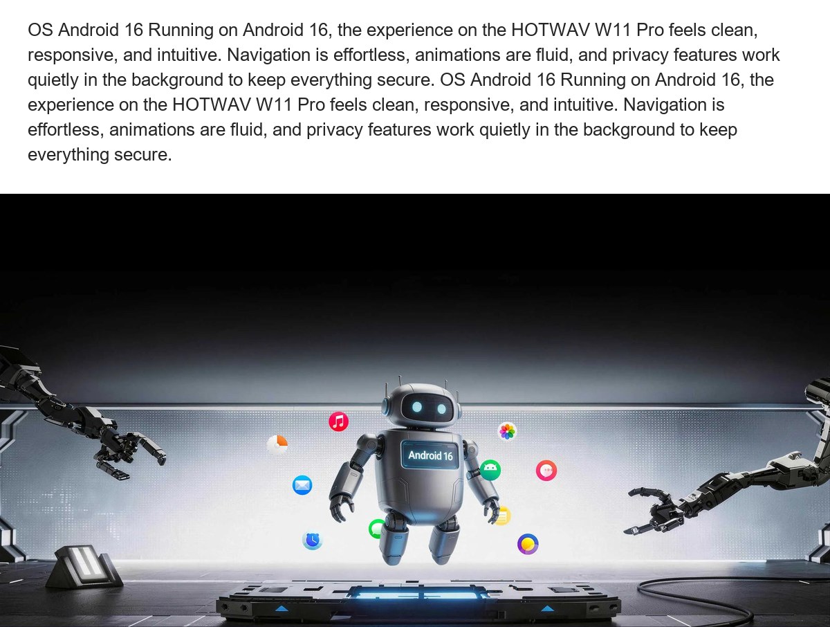 See Clearly Even in Total Darkness 20MP Sony Night Vision Camera Equipped with dual advanced IR sensors, the HOTWAV W11 Pro can de - view 86