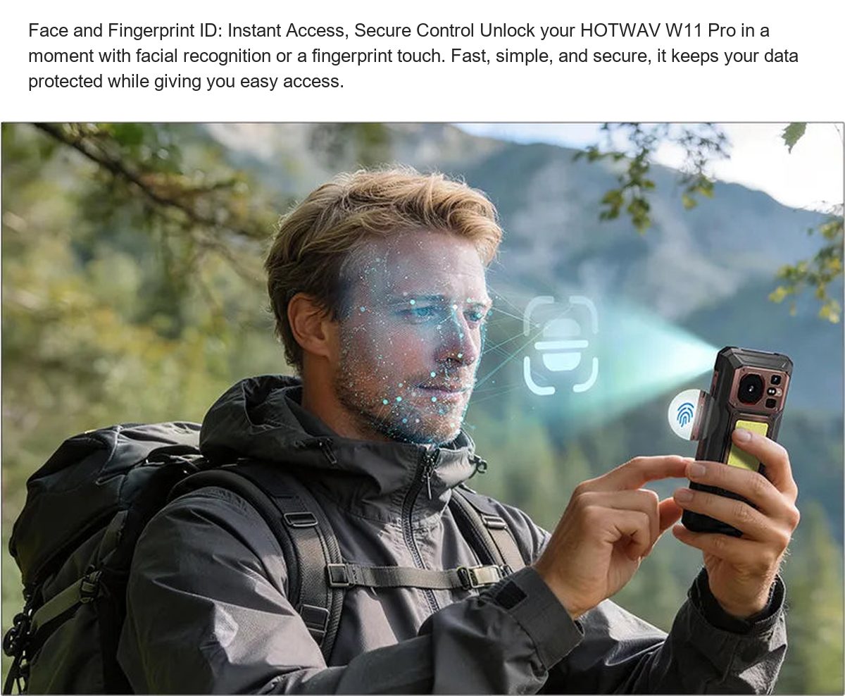 HOTWAV W11 Pro rugged phones feature illustration 94