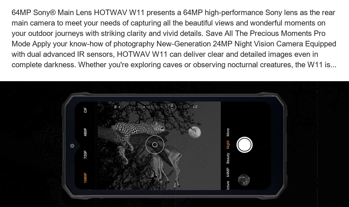 HOTWAV W11 rugged phones feature illustration 46