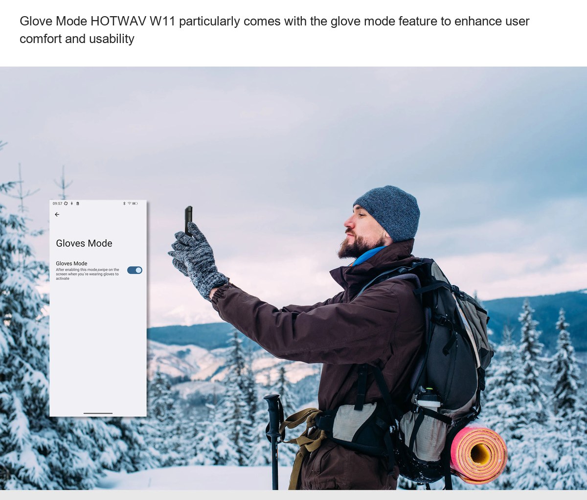 Stay on Track: GPS+GLONASS+Galileo HOTWAV W11 incorporates a triple navigation setup. It's a partner for exploring all the unchart - view 71