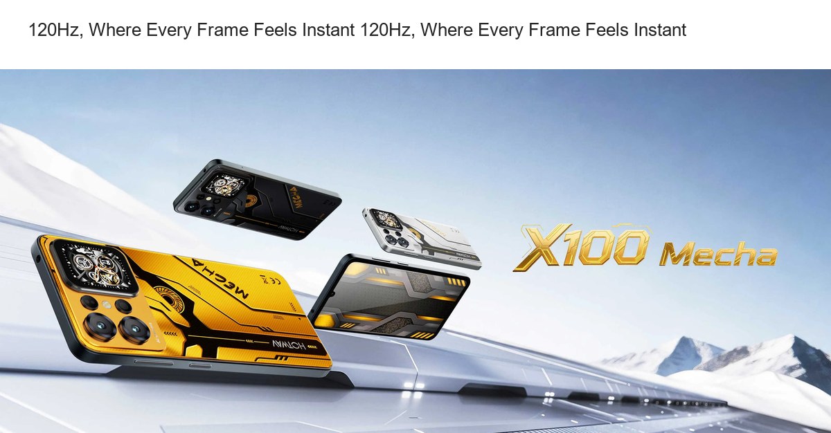 HOTWAV X100 MeCha smartphones feature illustration 1