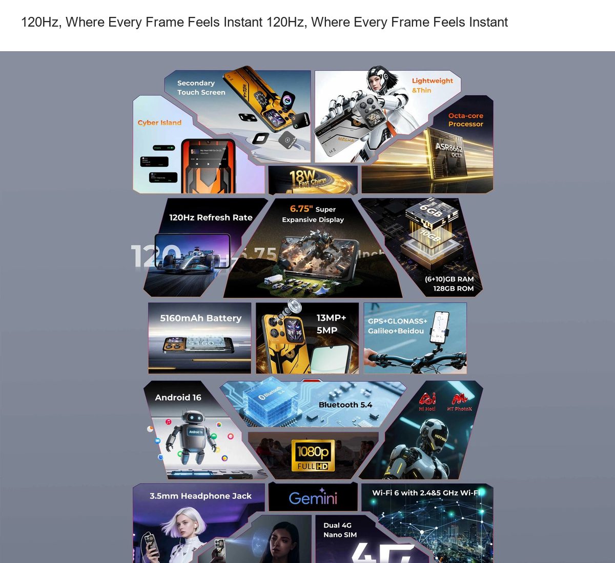 120Hz, Where Every Frame Feels Instant 120Hz, Where Every Frame Feels Instant - view 2