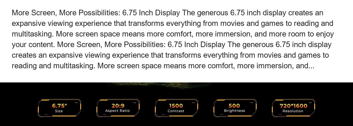 HOTWAV X100 MeCha smartphones feature illustration 31
