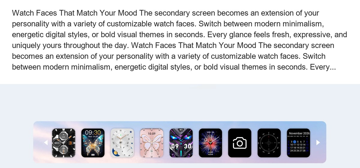 A Smarter Way to Stay in Control: Secondary Touch Display HOTWAV X100 SE turns its secondary display into an intelligent shortcut - view 9