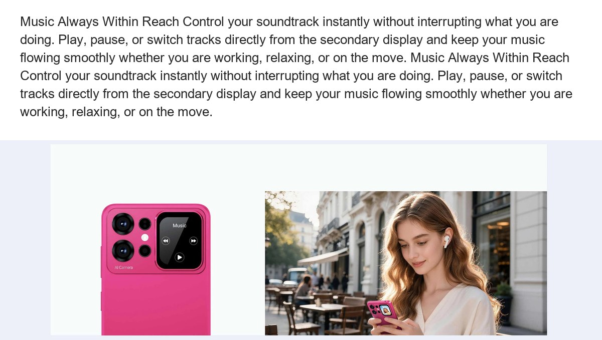 A Smarter Way to Stay in Control: Secondary Touch Display HOTWAV X100 SE turns its secondary display into an intelligent shortcut - view 11