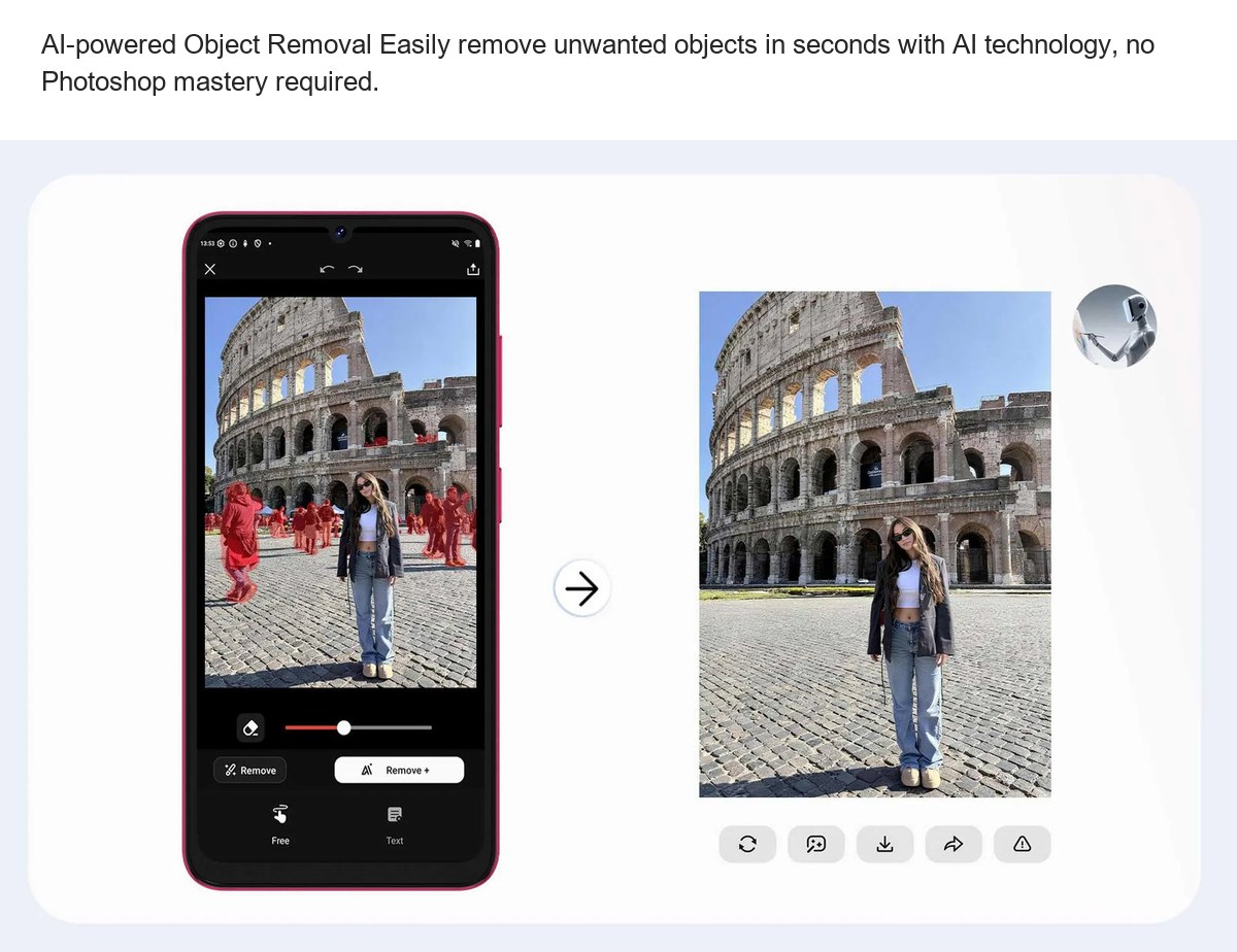HT PhotoX: Enter a new world of image editing with the magic stone of AI. Remove unwanted objects, transform elements, add dazzlin - view 24