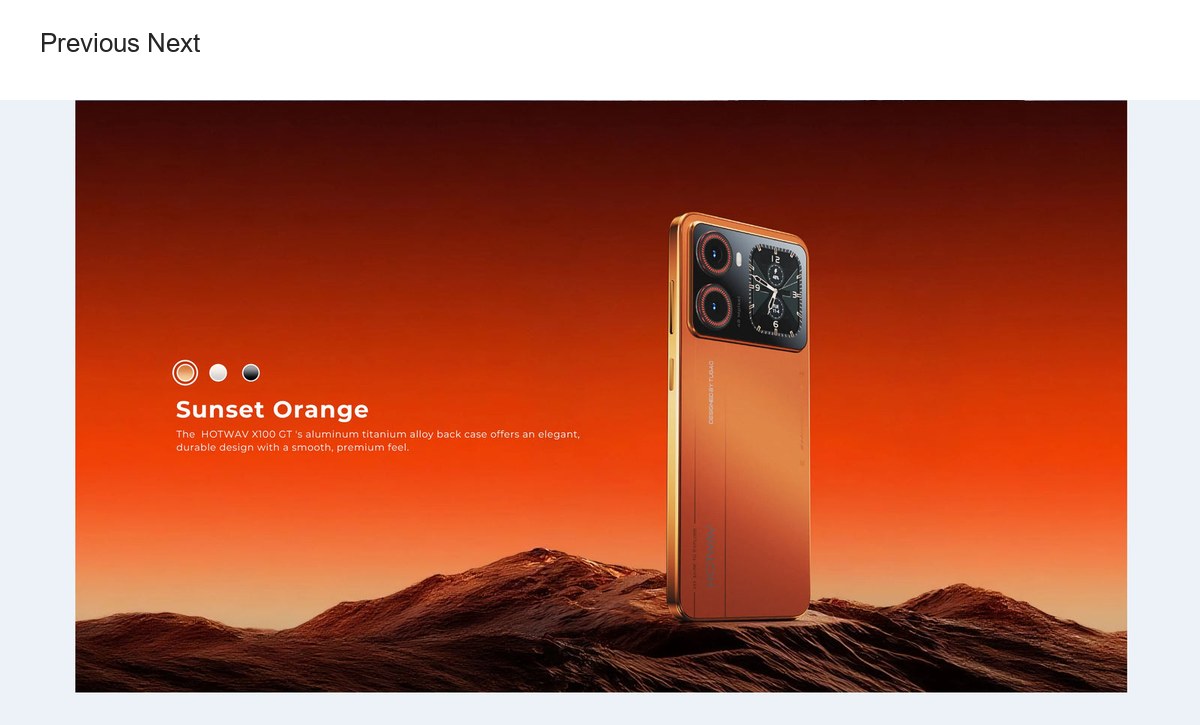 HOTWAV X100GT smartphones feature illustration 16