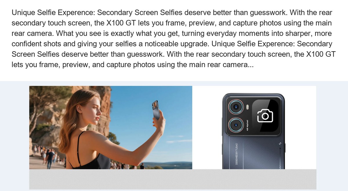 HOTWAV X100GT smartphones feature illustration 19
