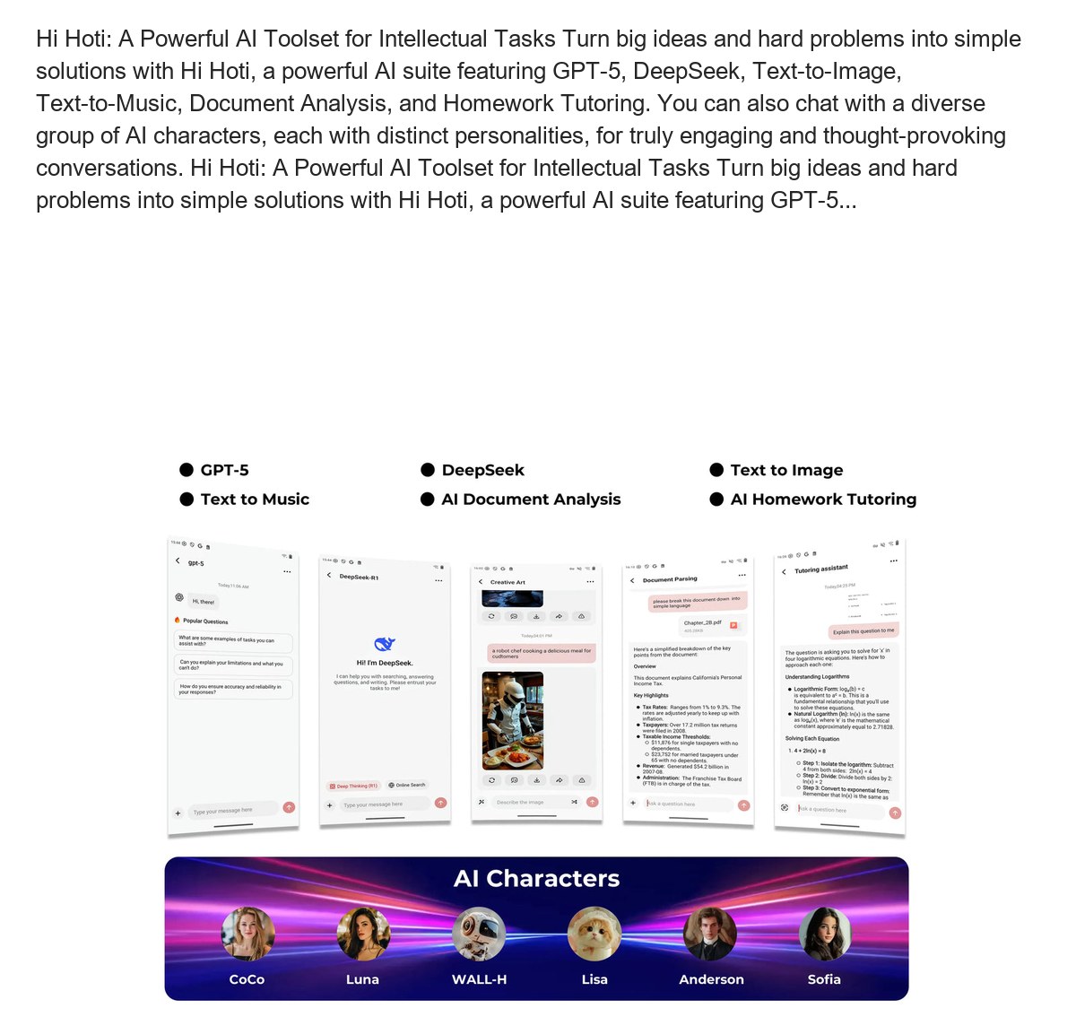 Proprietary Powerful AI Toolset: Hi Hoti and HT PhotoX In the age of AI, HOTWAV is keeping pace with innovation through its latest - view 35