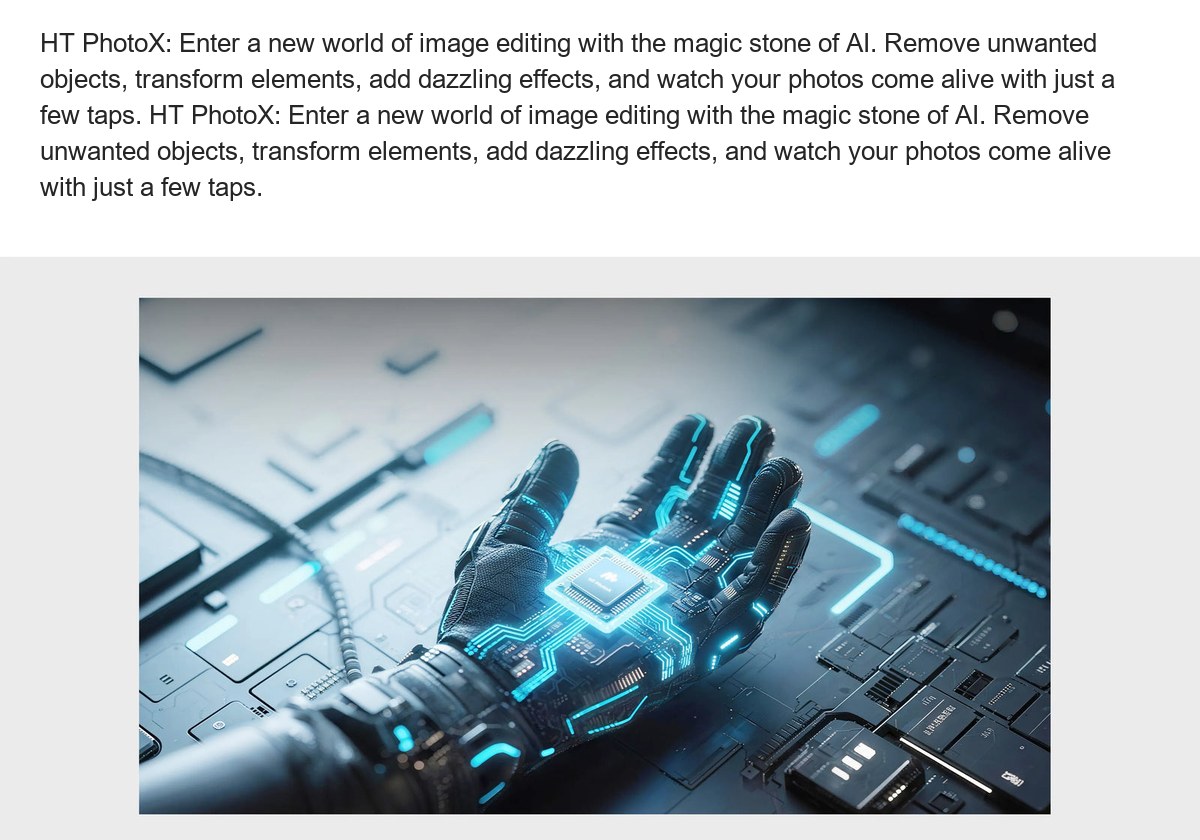 Proprietary Powerful AI Toolset: Hi Hoti and HT PhotoX In the age of AI, HOTWAV is keeping pace with innovation through its latest - view 36