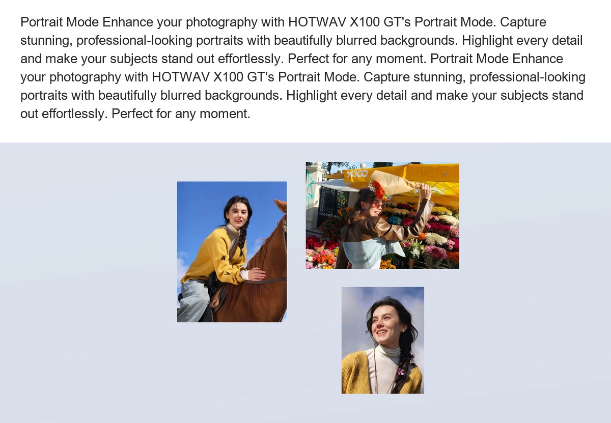 HOTWAV X100GT smartphones feature illustration 46