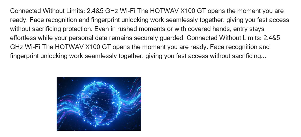 HOTWAV X100GT smartphones feature illustration 58