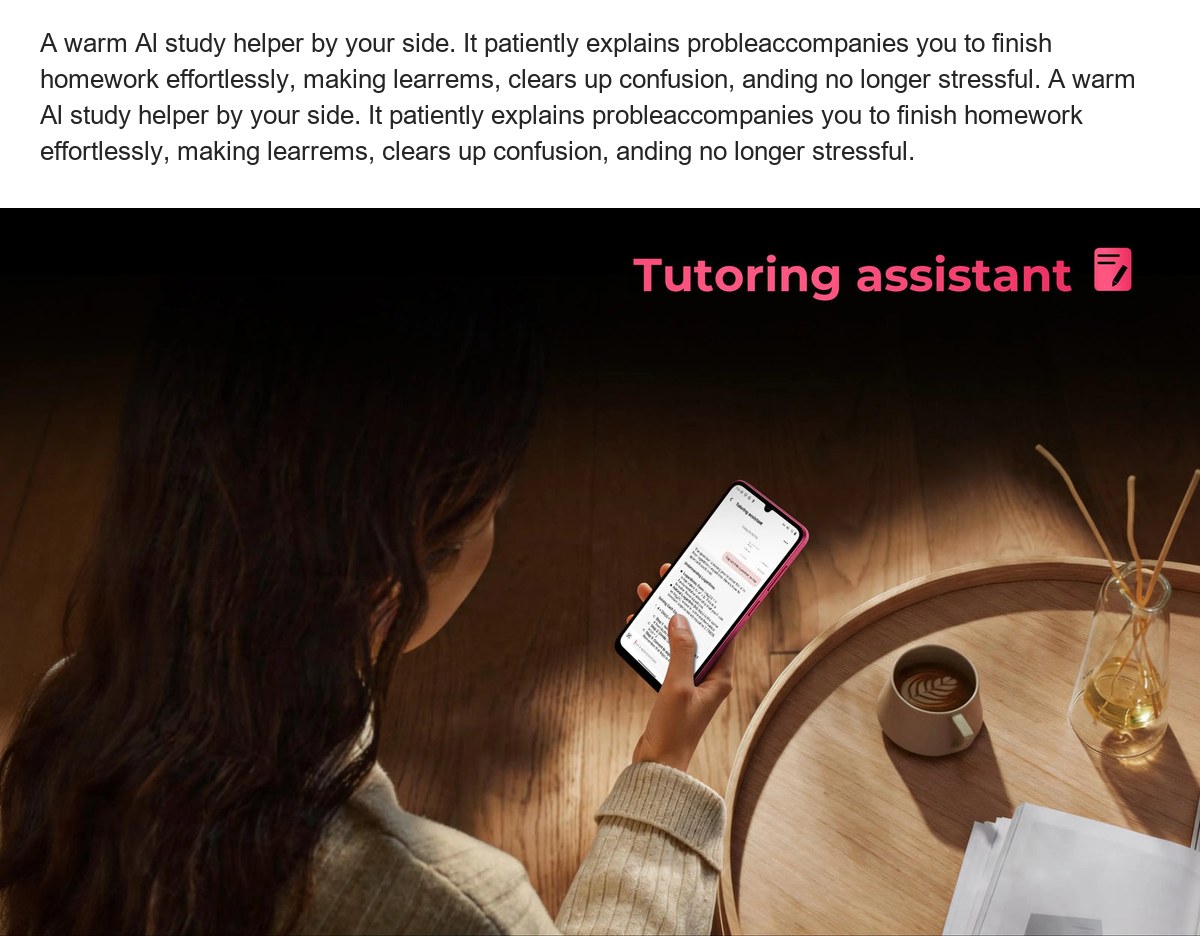 A warm Al study helper by your side. It patiently explains probleaccompanies you to finish homework effortlessly, making learrems, - view 20