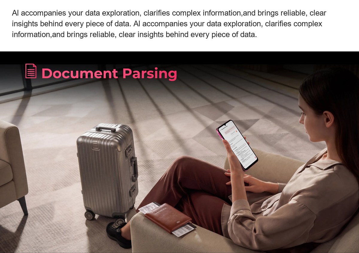 Al accompanies your data exploration, clarifies complex information,and brings reliable, clear insights behind every piece of data - view 21