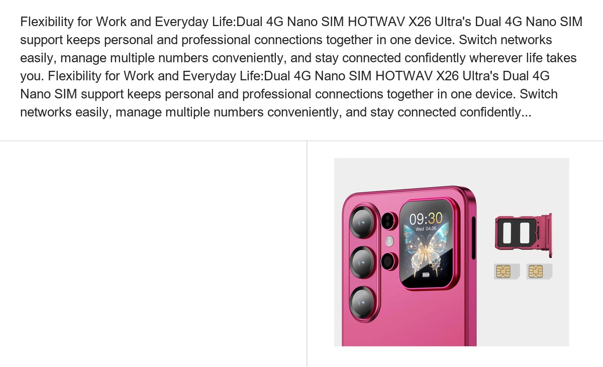 Android 16 OS Android 16 on HOTWAV X26 Ultra delivers a refined experience focused on fluid motion, responsive controls, and thoug - view 48