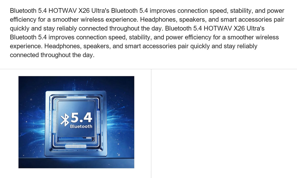 Android 16 OS Android 16 on HOTWAV X26 Ultra delivers a refined experience focused on fluid motion, responsive controls, and thoug - view 51