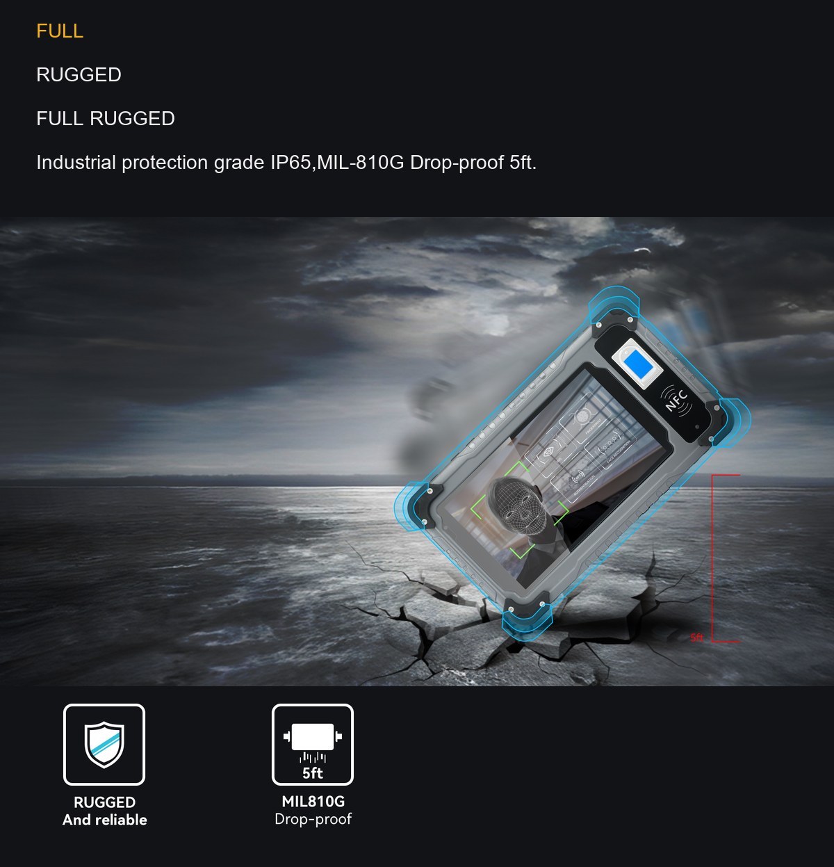 HUGEROCK B70 product features