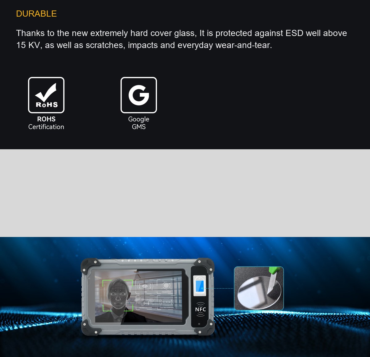 HUGEROCK B70 product features