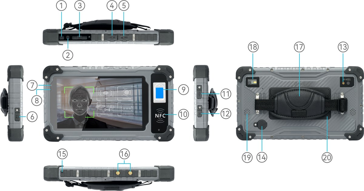 HUGEROCK B70 technical specifications