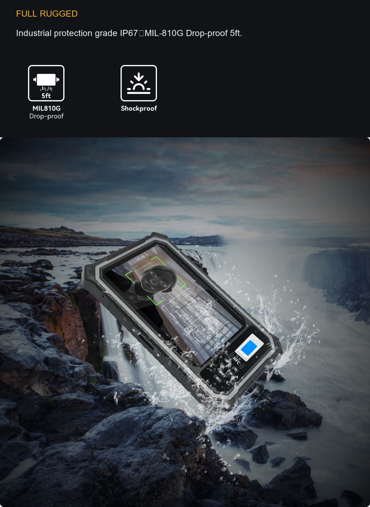 HUGEROCK B80 product features
