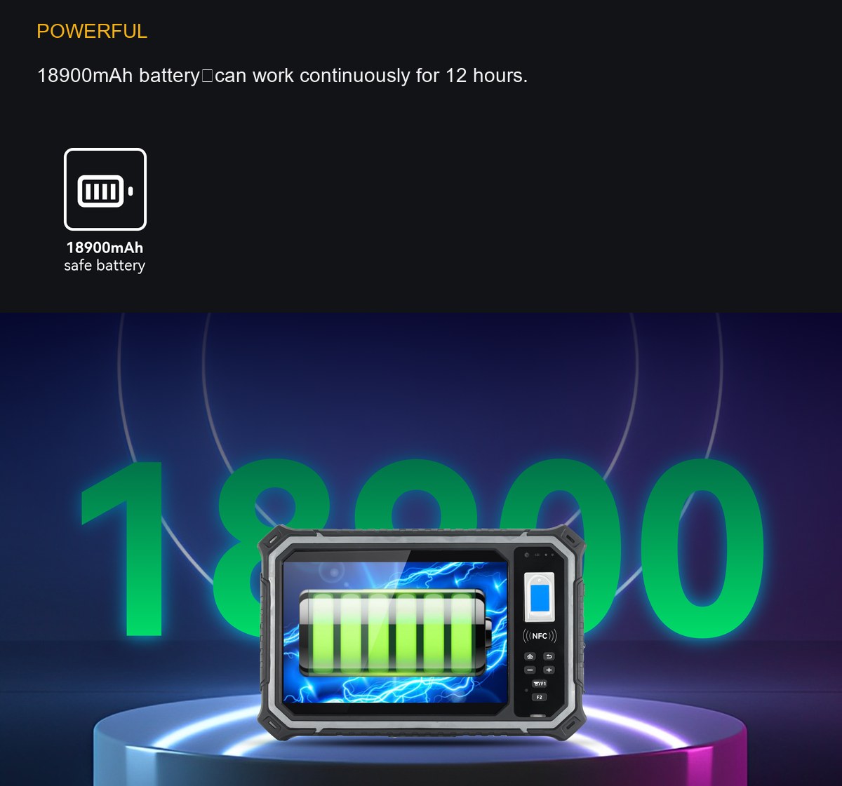 HUGEROCK B80 product features