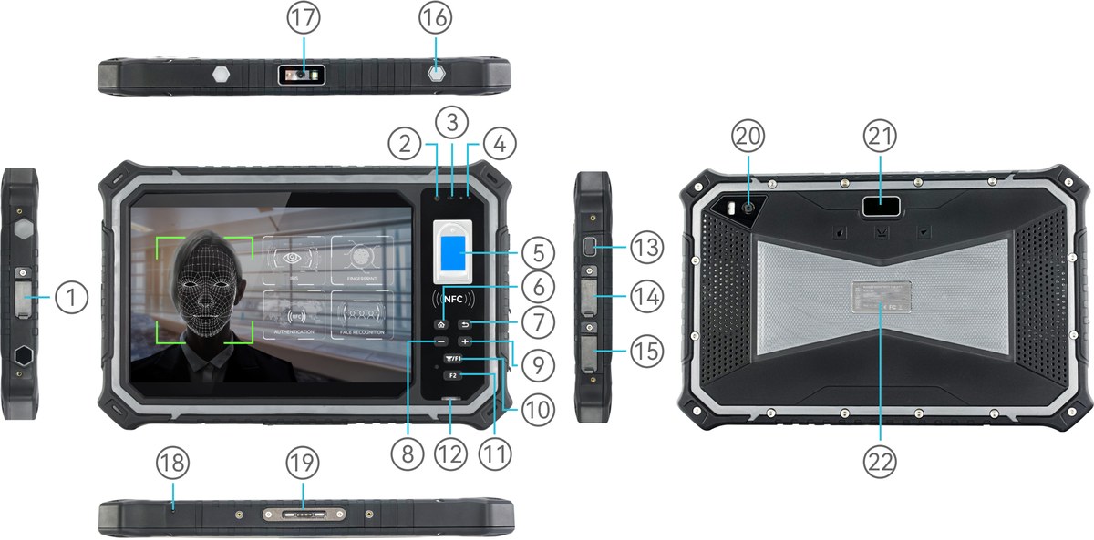 HUGEROCK B80 technical specifications
