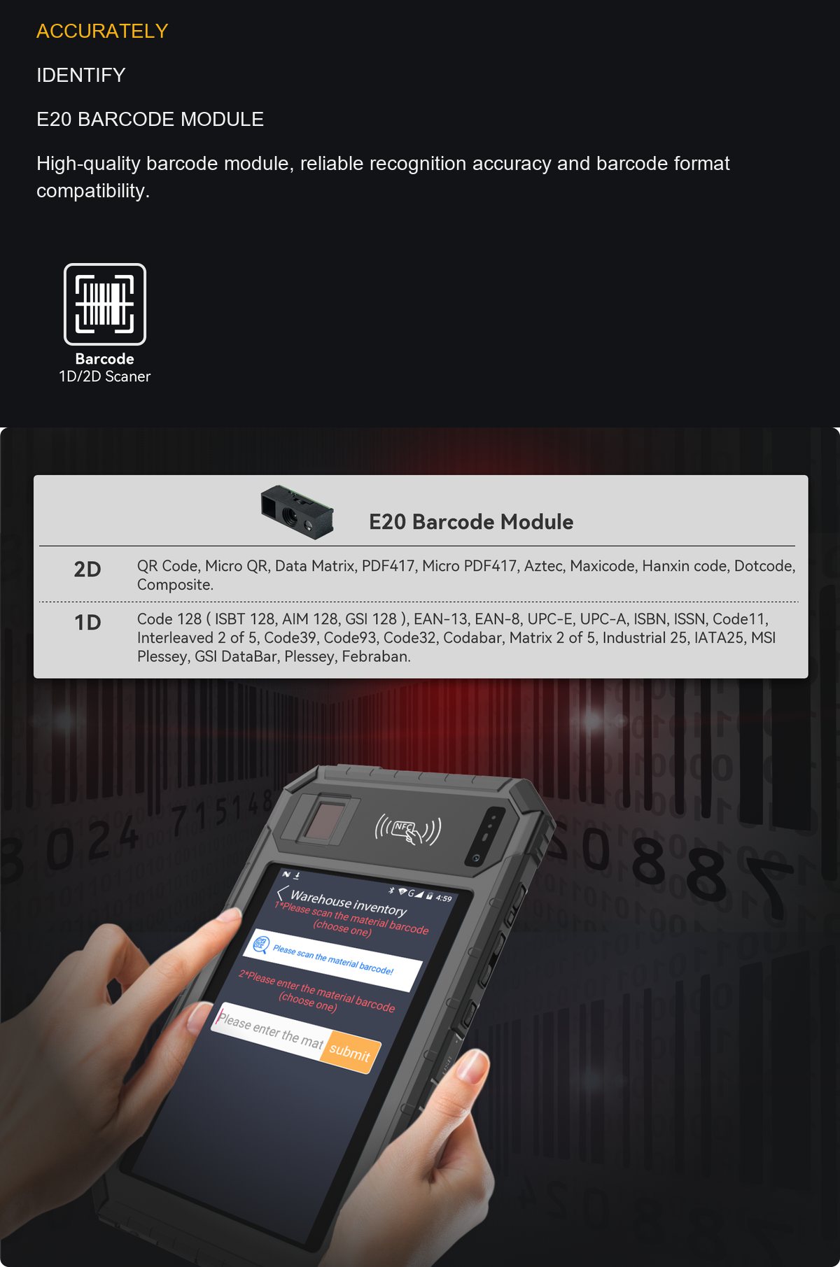 HUGEROCK B81 product features