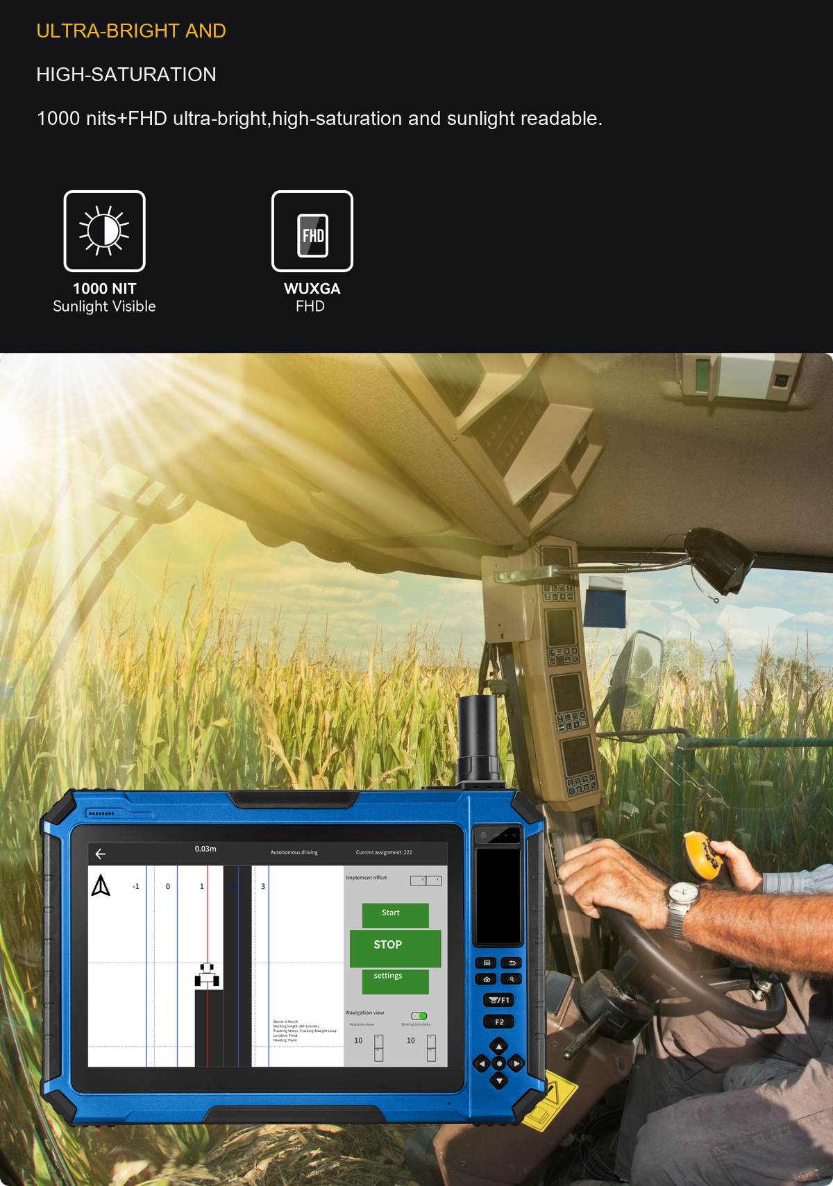 HUGEROCK G101L product features