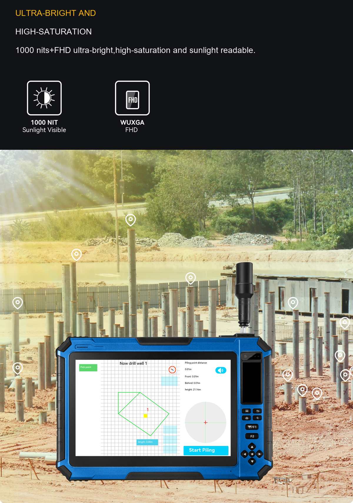 HUGEROCK G101M product features